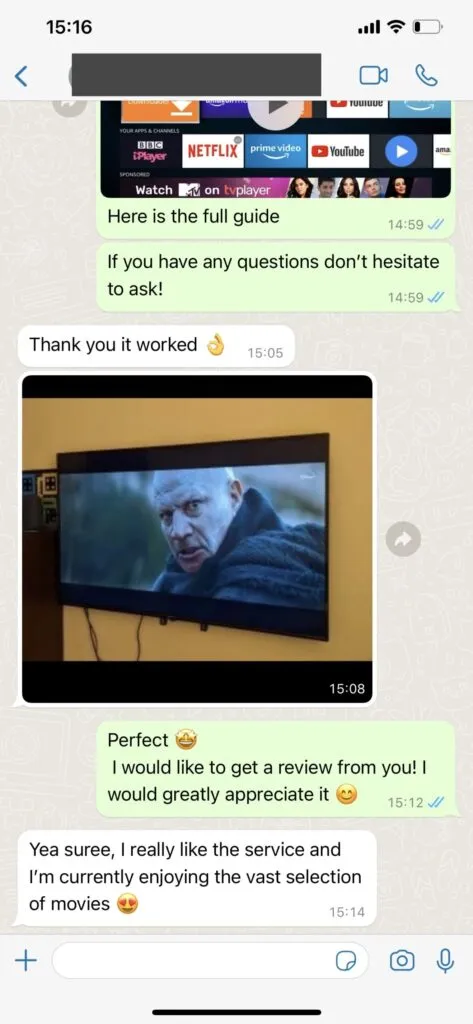 WhatsApp klantervaring